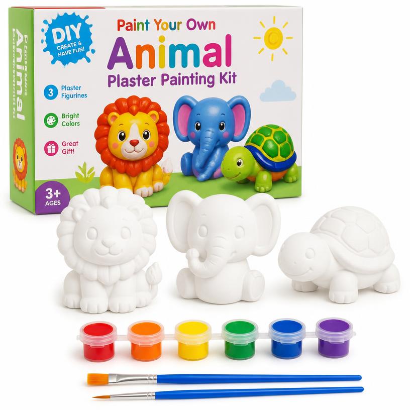 Animal Safari Painting Kit