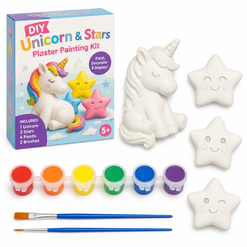 Unicorn & Stars Plaster Kit